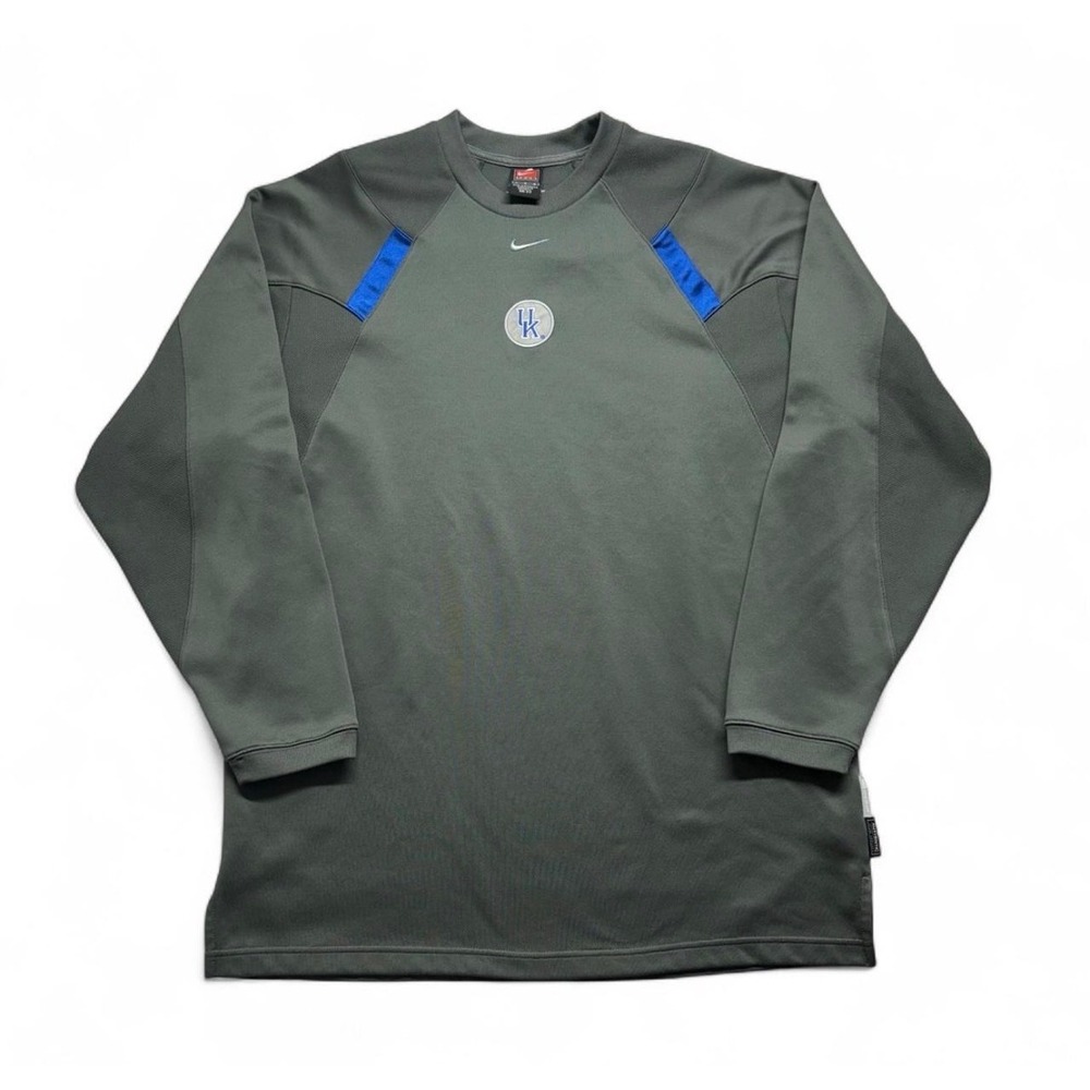 Nike Kentucky Wildcats Elite Shooting Shirt Gray Blue Dri-FIT Mens Large 0294 - Picture 1 of 6